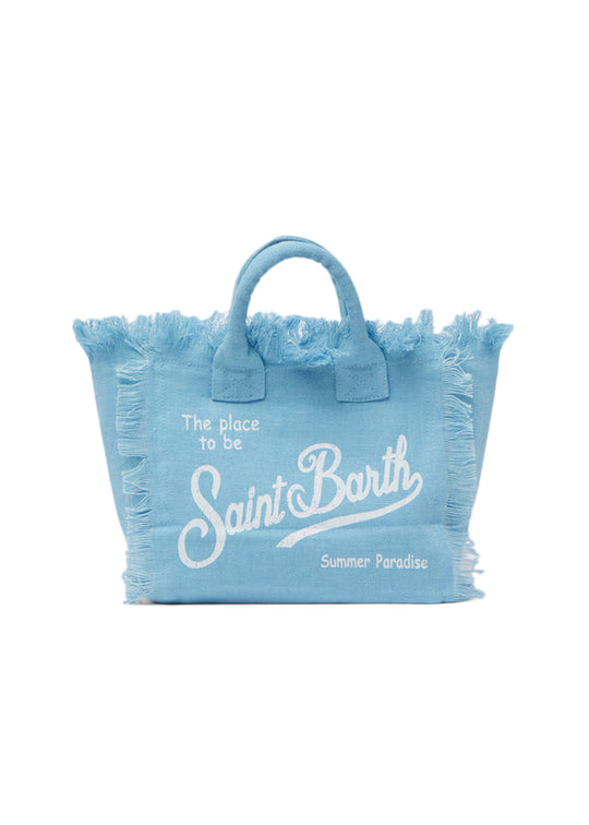 Colette Linen Bag Light Blue - ONE SIZE - Bag