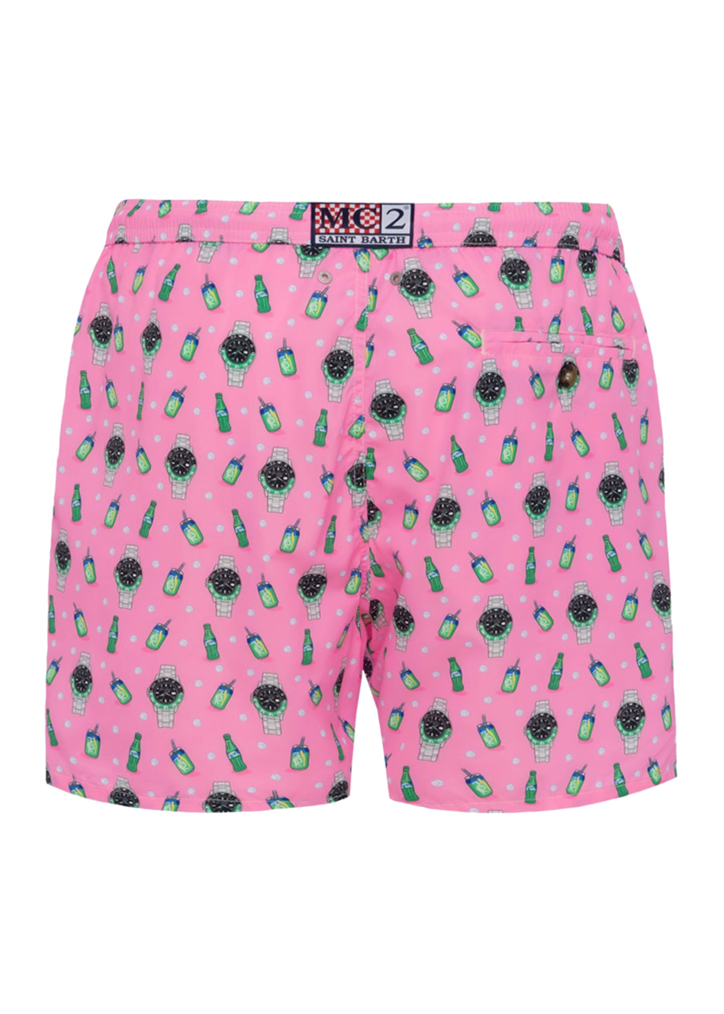 Load image into Gallery viewer, Lighting Micro Fantasy Swim Short Left Watch - Men’s Swim Shorts
