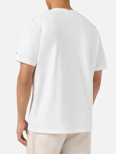Classic T-Shirt Portofino with Gin or Gym Embroidery