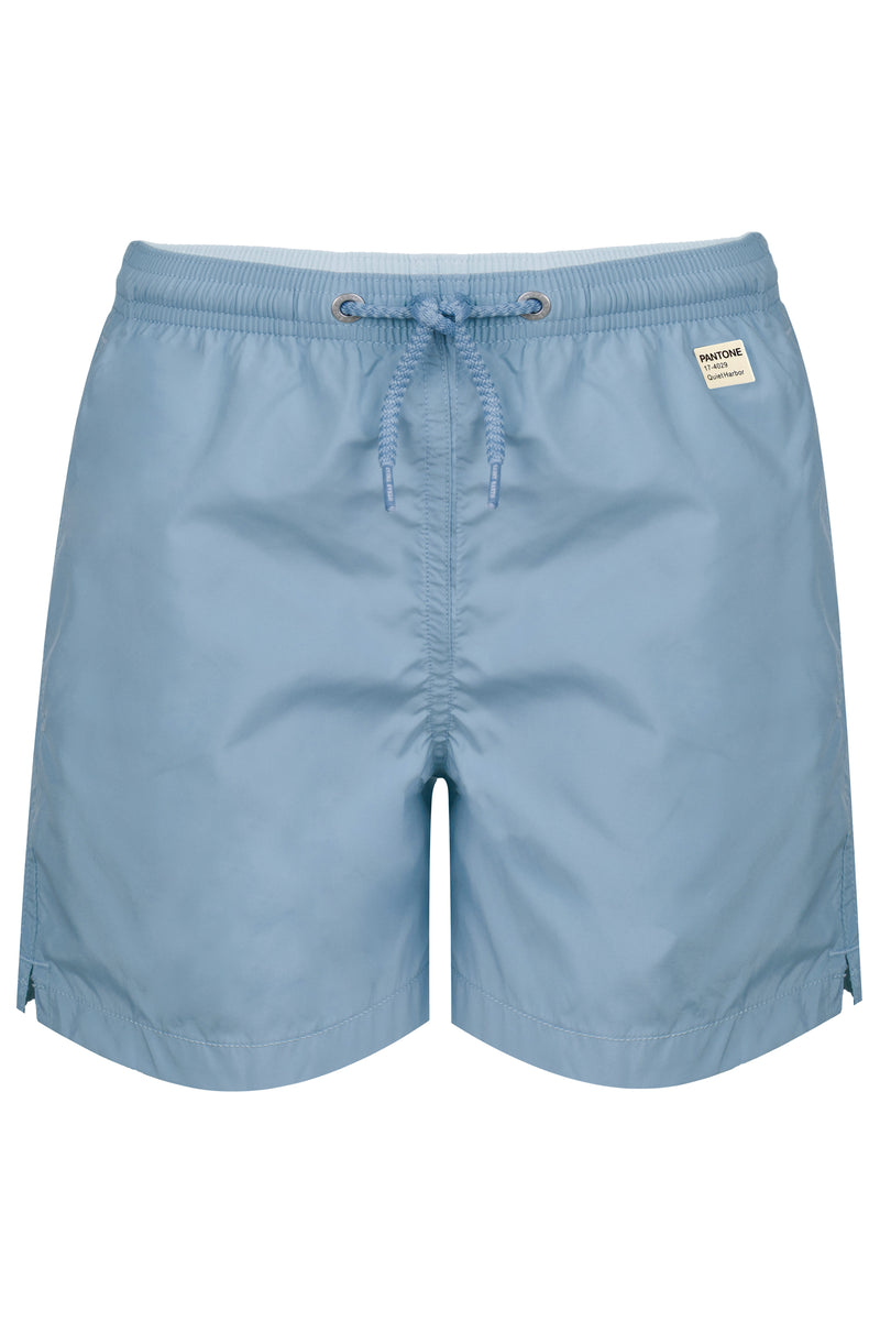 Men Lighting Pantone Shorts Dusty Blue