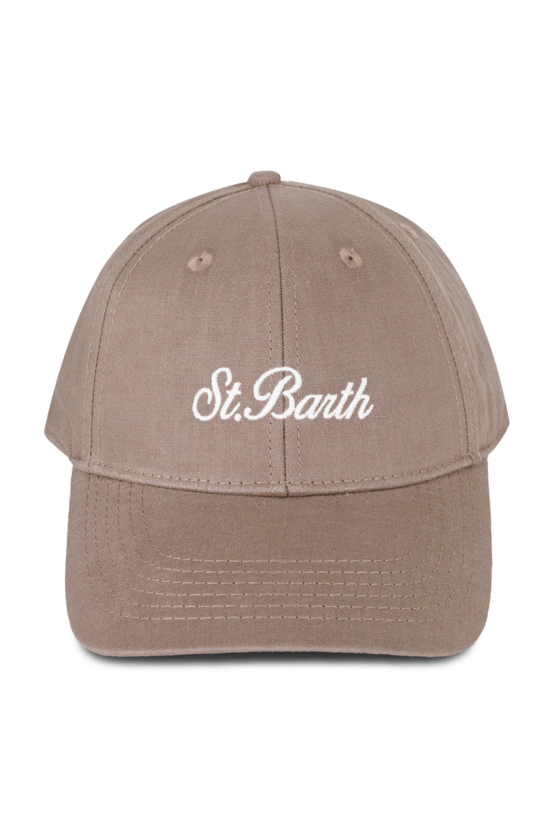 Baseball Cap Vintage Nut with Embroidery Logo