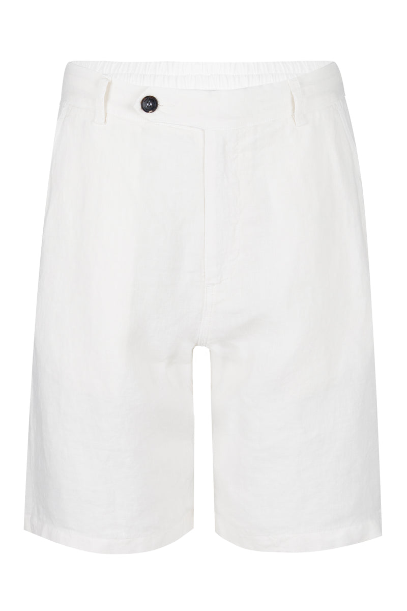 Sebastian Linen Short Cream