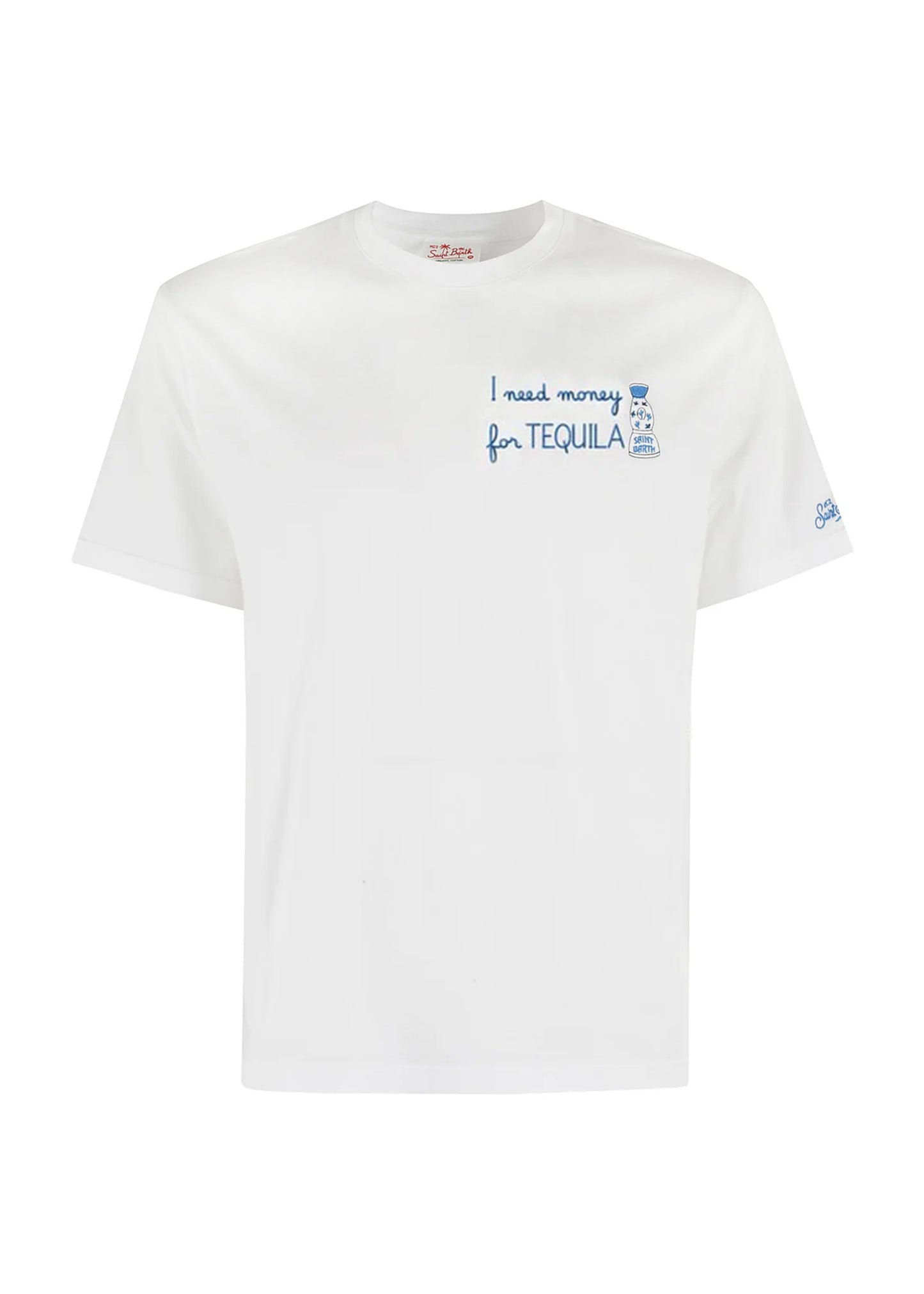 Load image into Gallery viewer, Man T-shirt with Embroidery Money Tequila - Top
