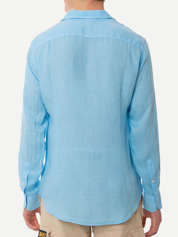 Load image into Gallery viewer, Light Blue Pamplona Shirt - Top
