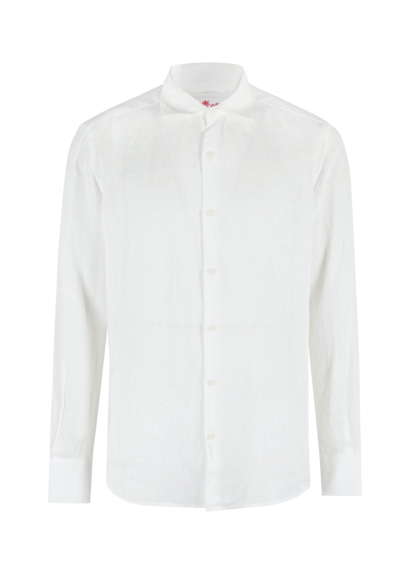 White Linen Pamplona Shirt - Top