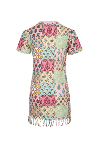 Abbey Dress in Jondal Patch Colour