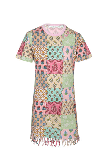 Abbey Dress in Jondal Patch Colour