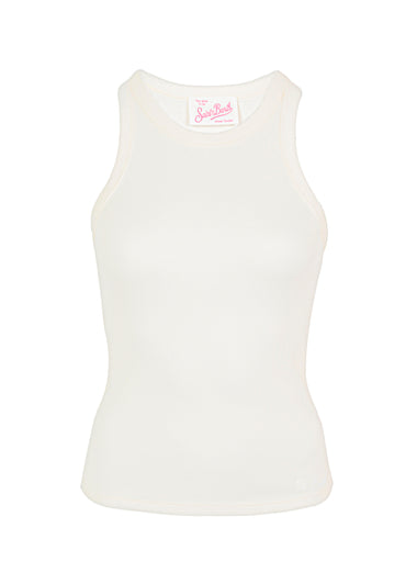 Ada Rib Top Cream