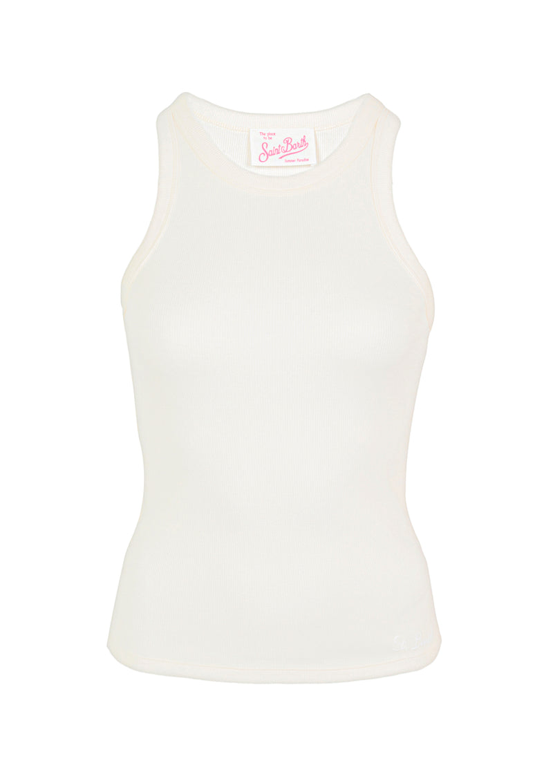 Ada Rib Top Cream
