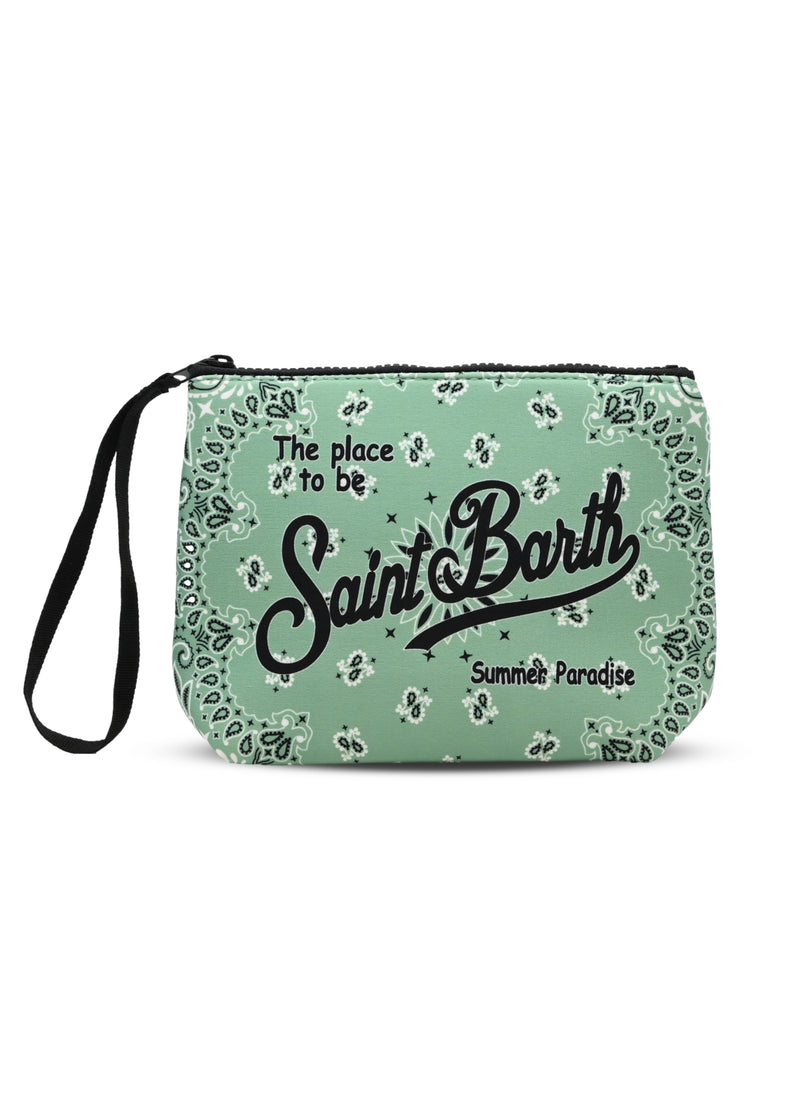Aline Bandanna Round Pouch