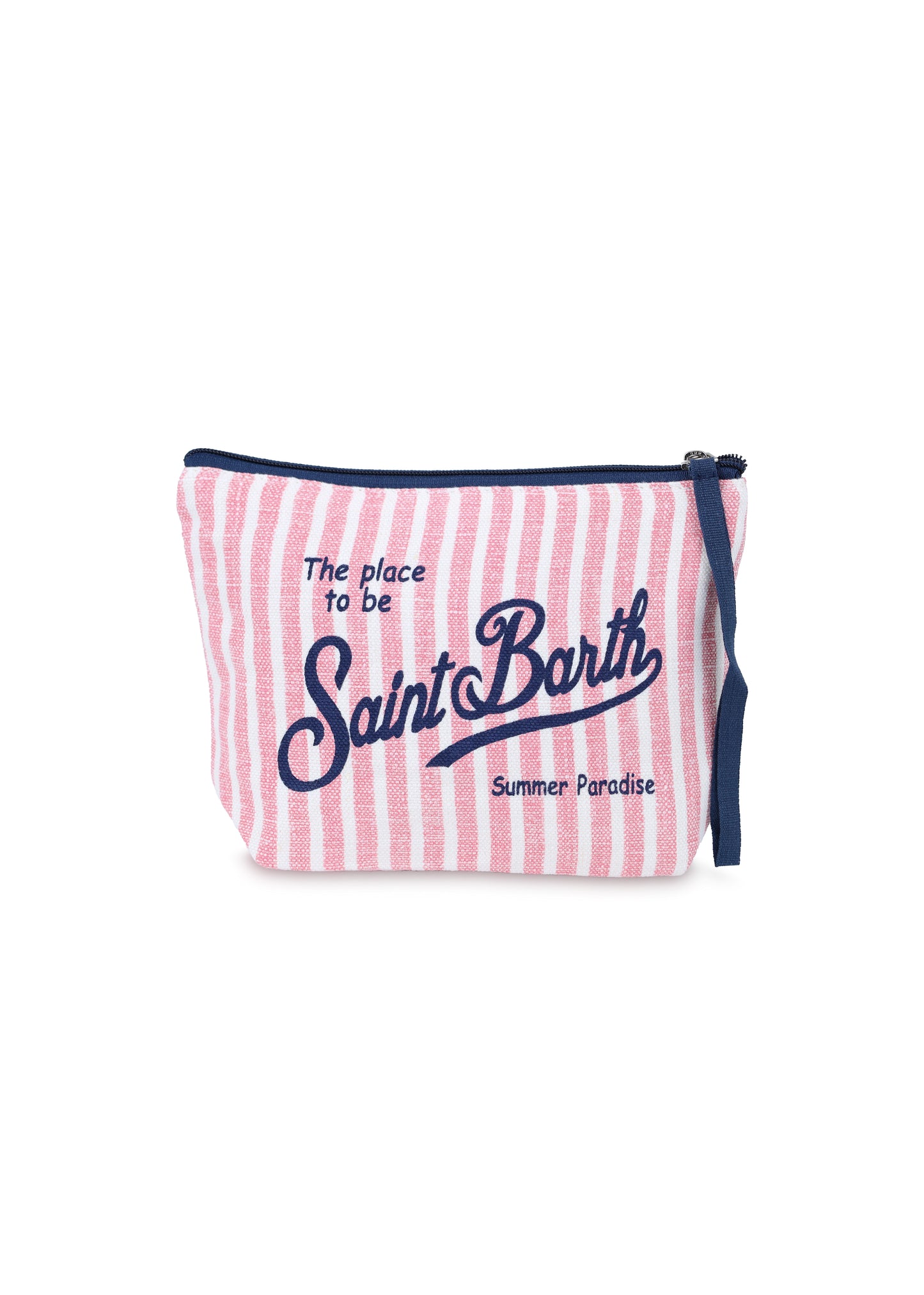 Load image into Gallery viewer, Aline Linen Pink Stripes Pochette

