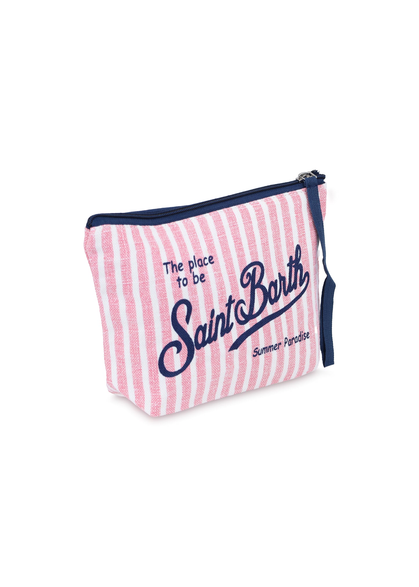 Load image into Gallery viewer, Aline Linen Pink Stripes Pochette
