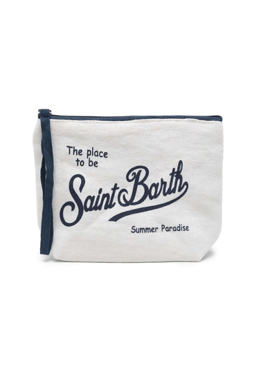Aline Linen Pouch Light Cream