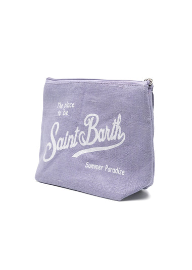Aline Linen Pouch Lilac