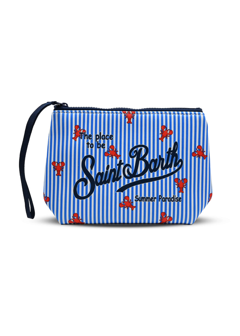 Aline Lob Block Stripes Pouch
