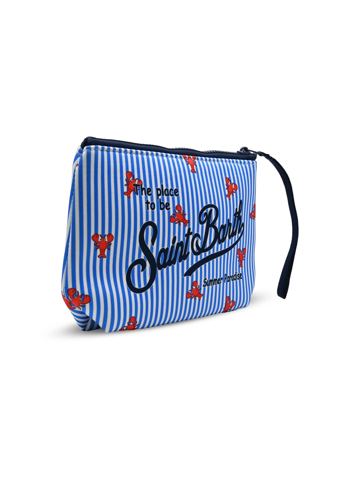 Load image into Gallery viewer, Aline Lob Block Stripes Pouch

