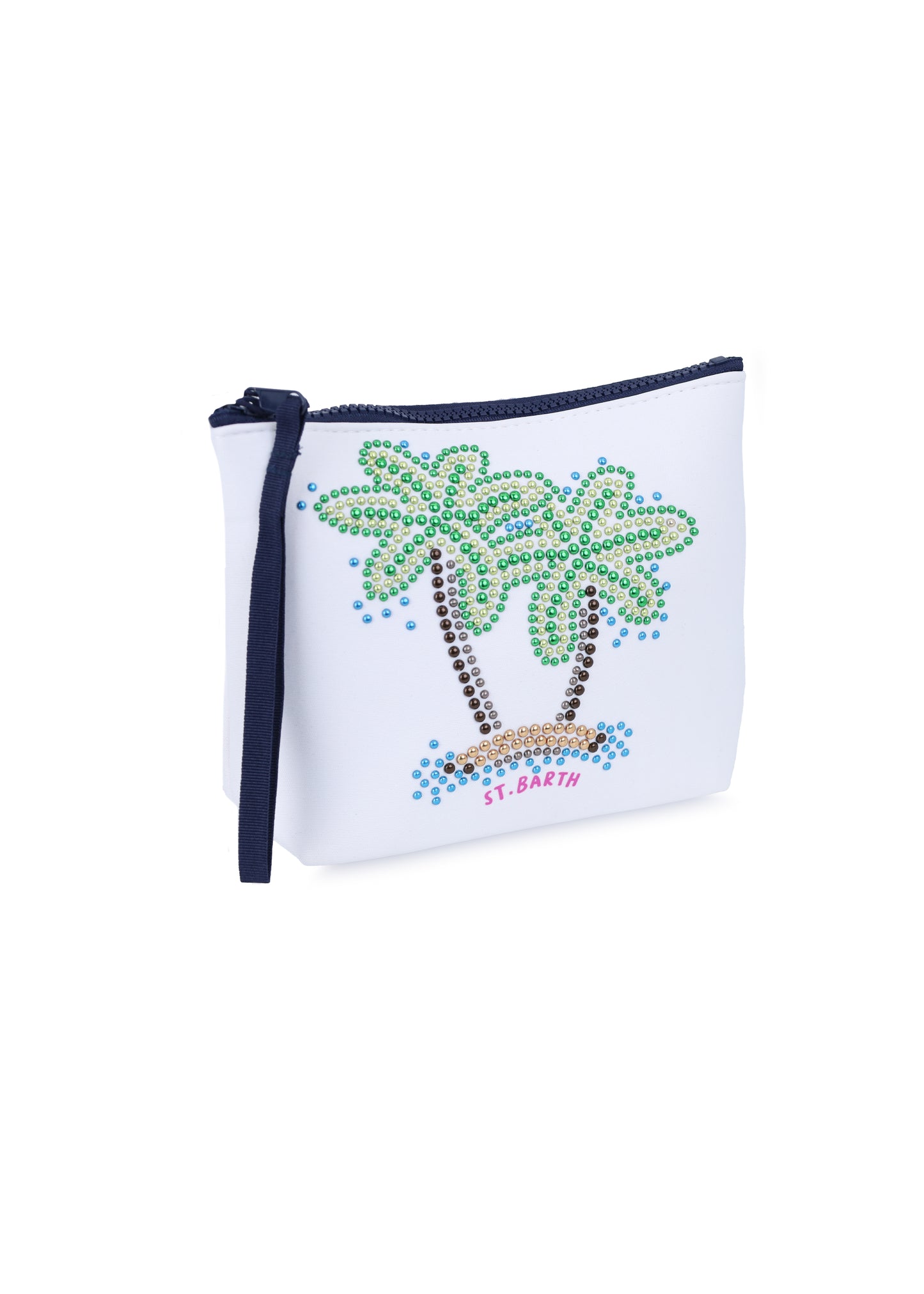 Load image into Gallery viewer, Aline Neoprene Pouch Palms Print
