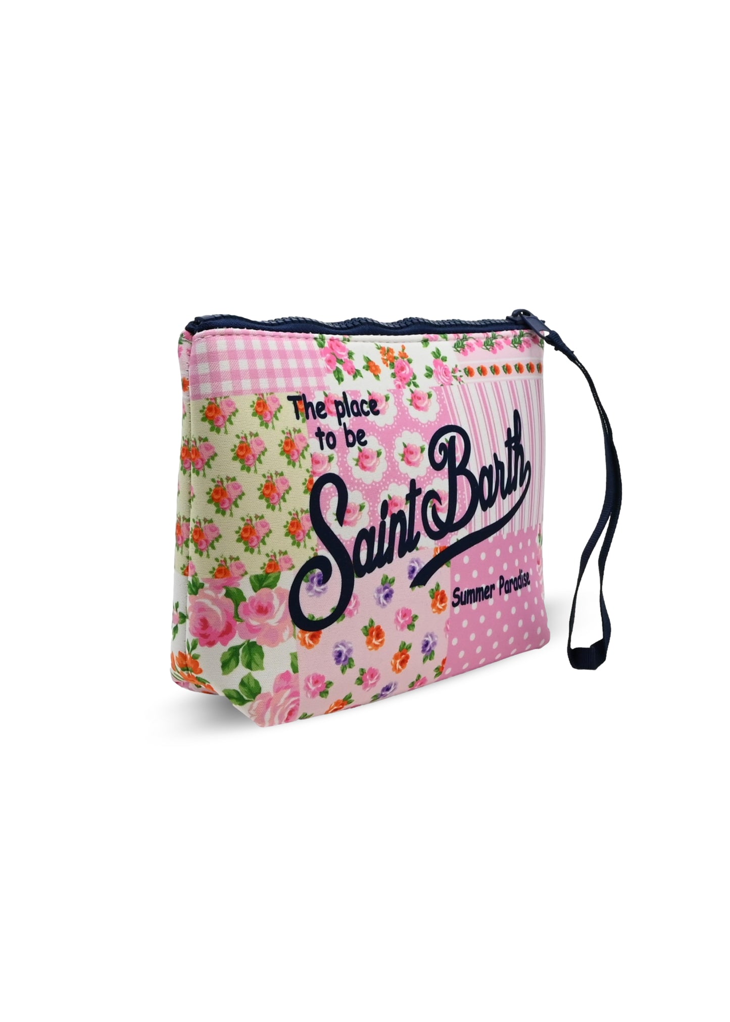 Load image into Gallery viewer, Aline Shabby Patch Multi Pink Pouch
