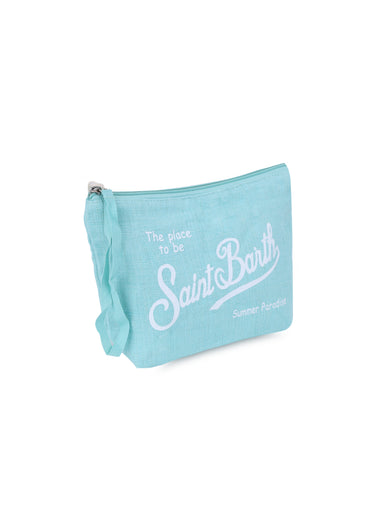 Aline Water Green Pouch