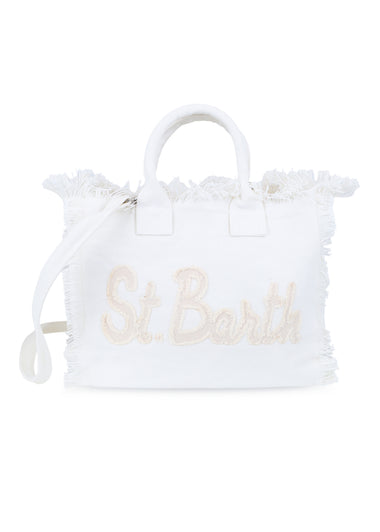 Colette Patch White Tote Bag
