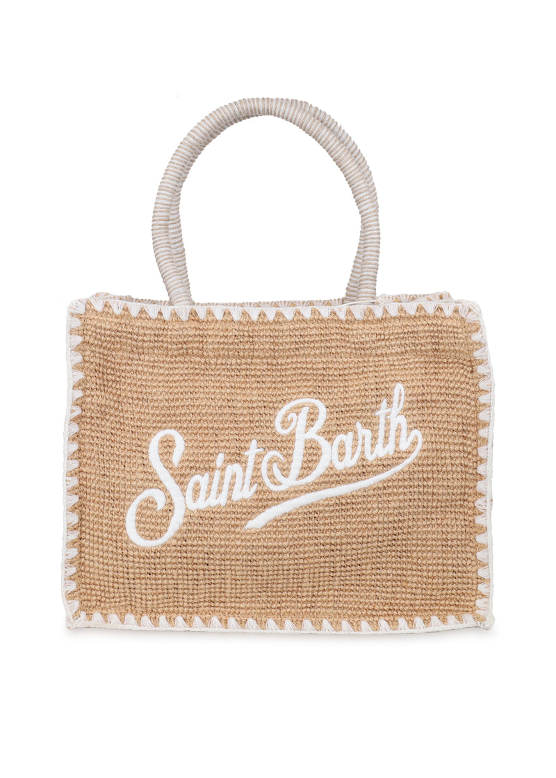 Colette Raffia Brown Bag
