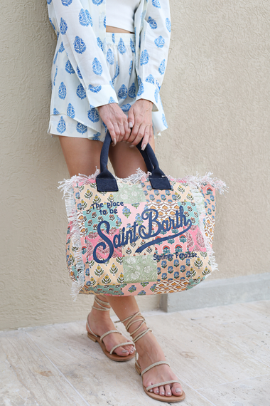 Donna Vanity Canvas Jondal Patch Bag