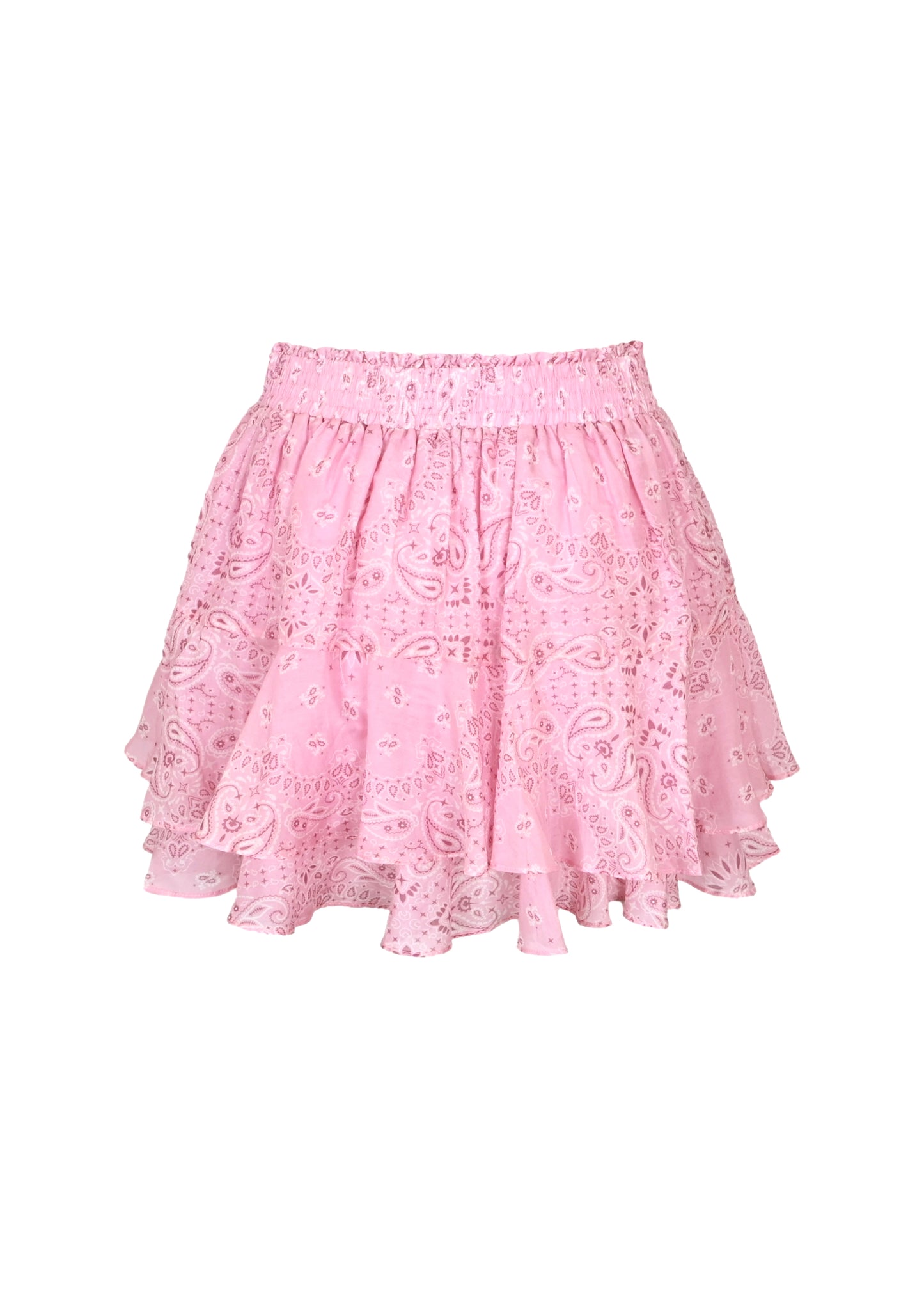Load image into Gallery viewer, Eivissa Mini Skirt Silk Voile Bandanna
