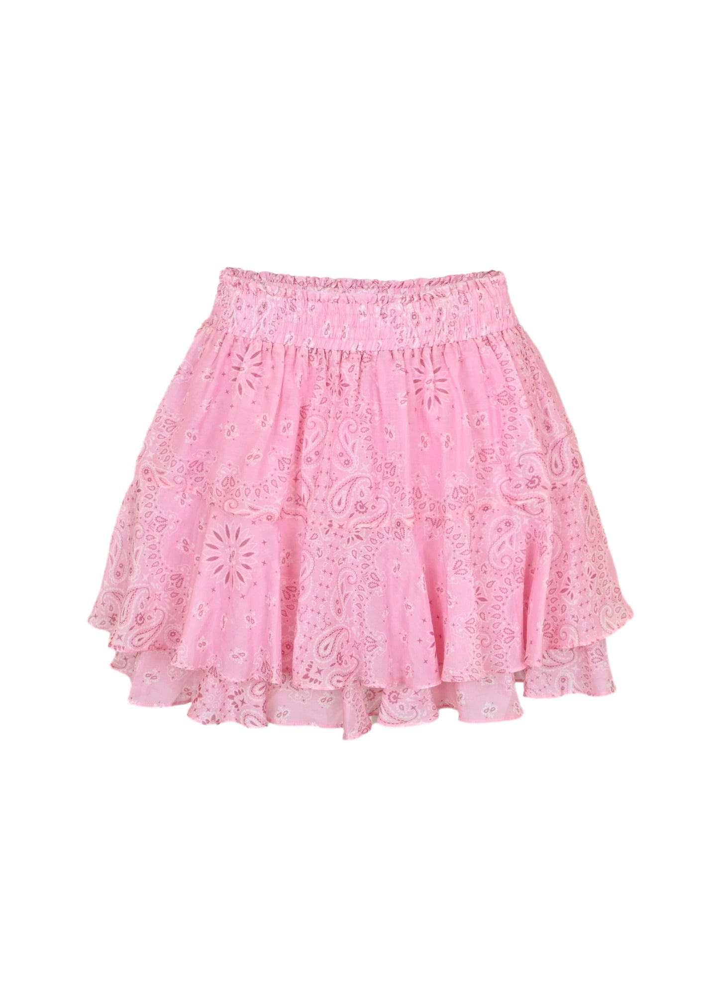 Load image into Gallery viewer, Eivissa Mini Skirt Silk Voile Bandanna
