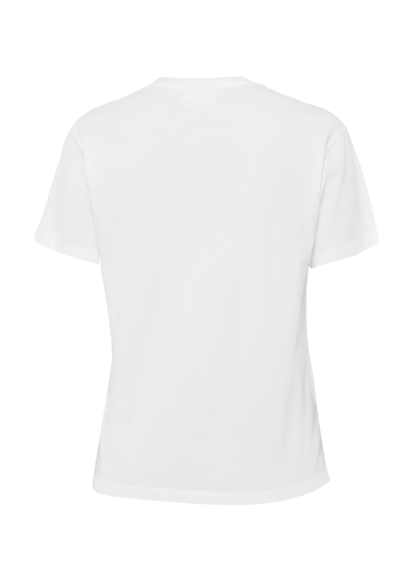 Emilie Cotton T-shirt with Bikini and Martini Embroidery