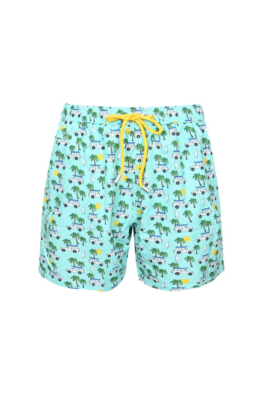 Jean Lighting Car Surfing Swim Short