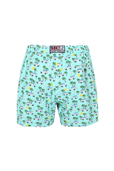 Jean Lighting Car Surfing Swim Short