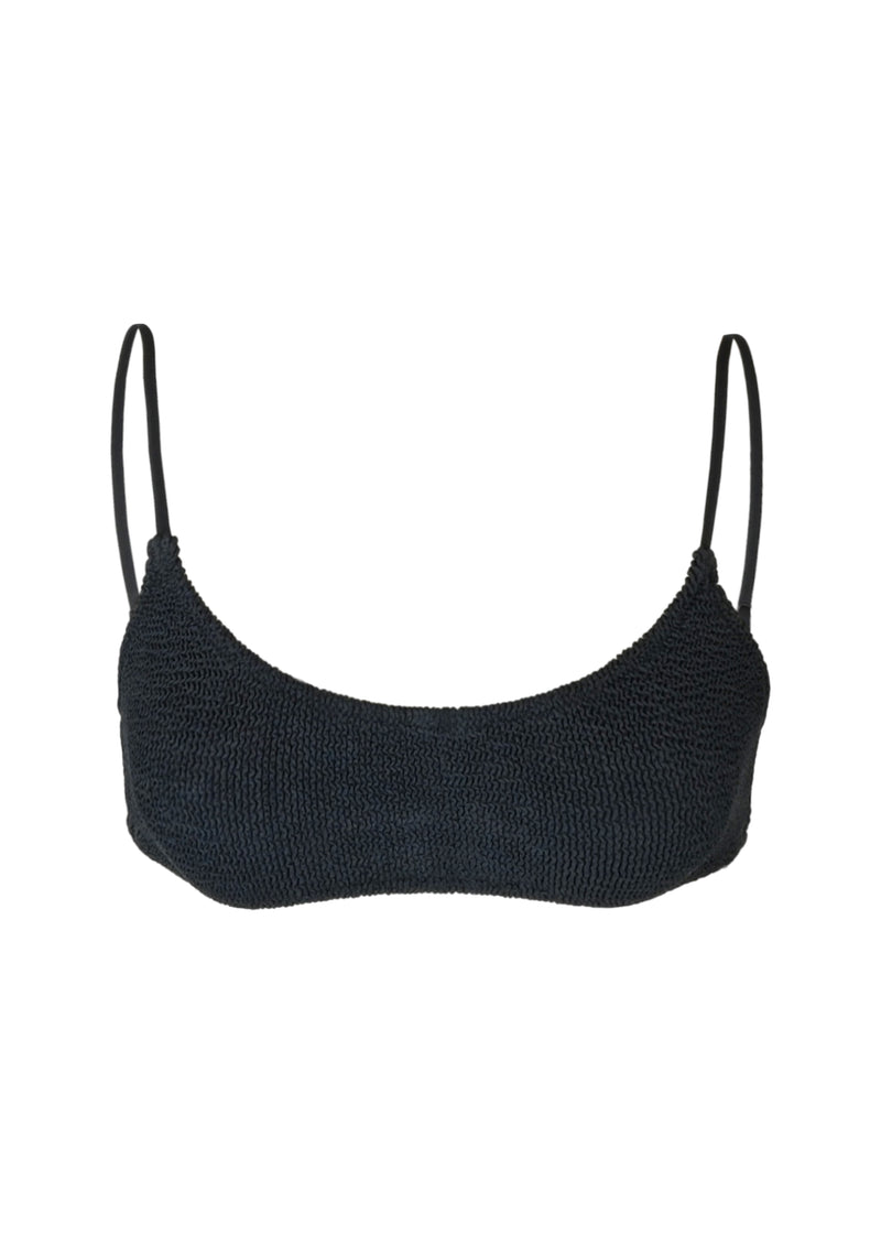Judy Bralette Bikini Top Black