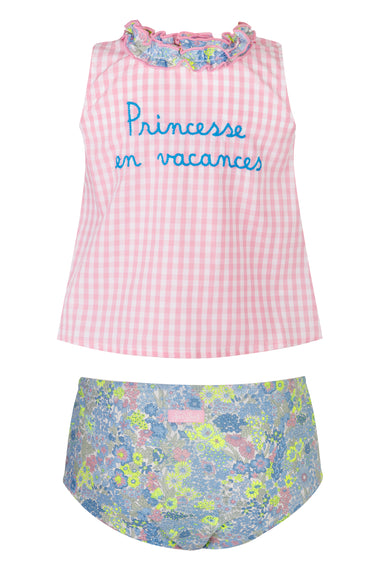 Abbie Cotton Margaret Set Top and Culottes