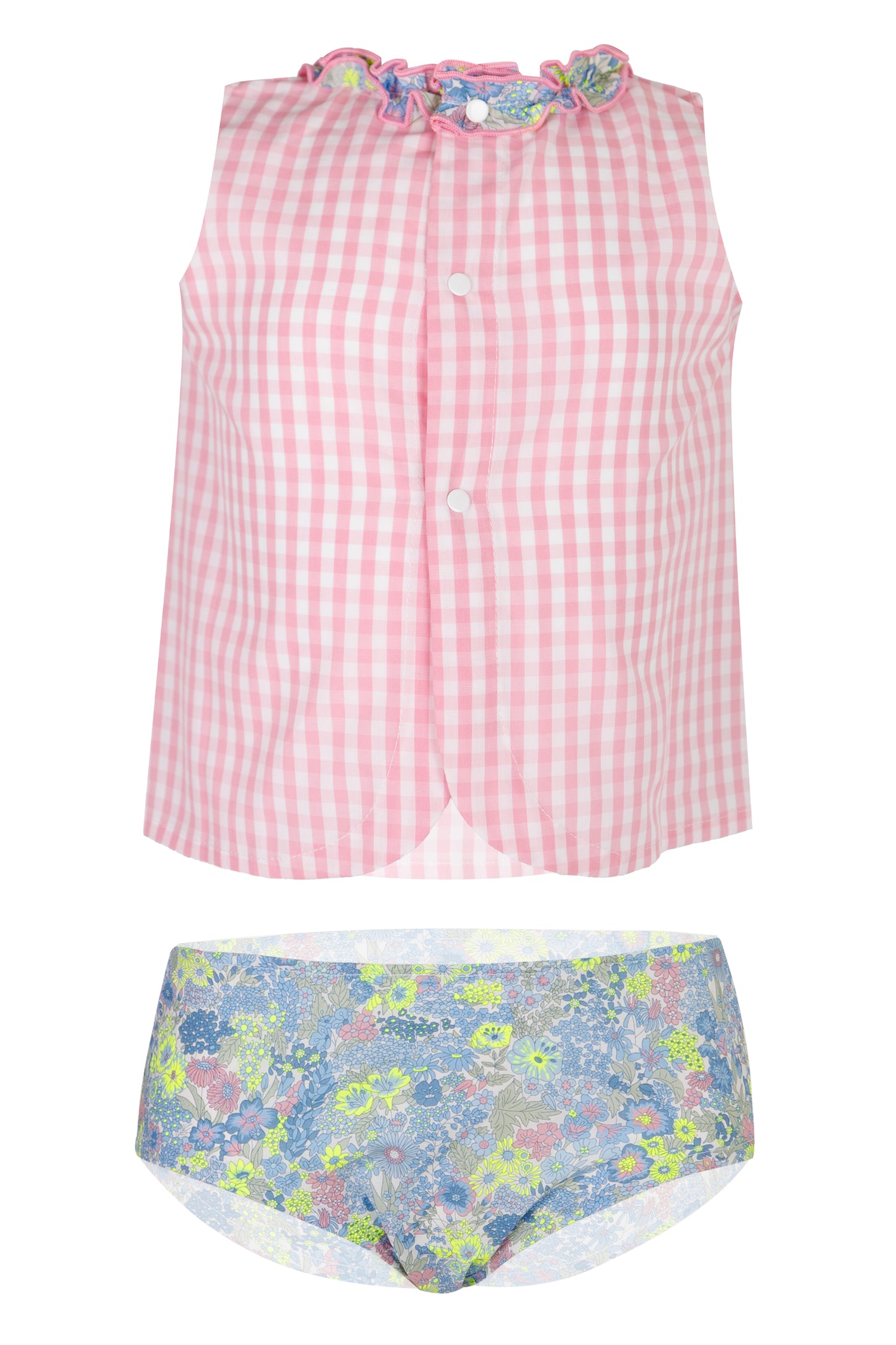 Load image into Gallery viewer, Abbie Cotton Margaret Set Top and Culottes
