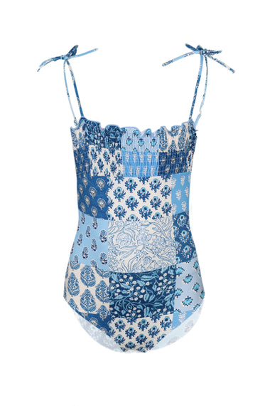 Amina Radical Patch One Piece Swimsuit