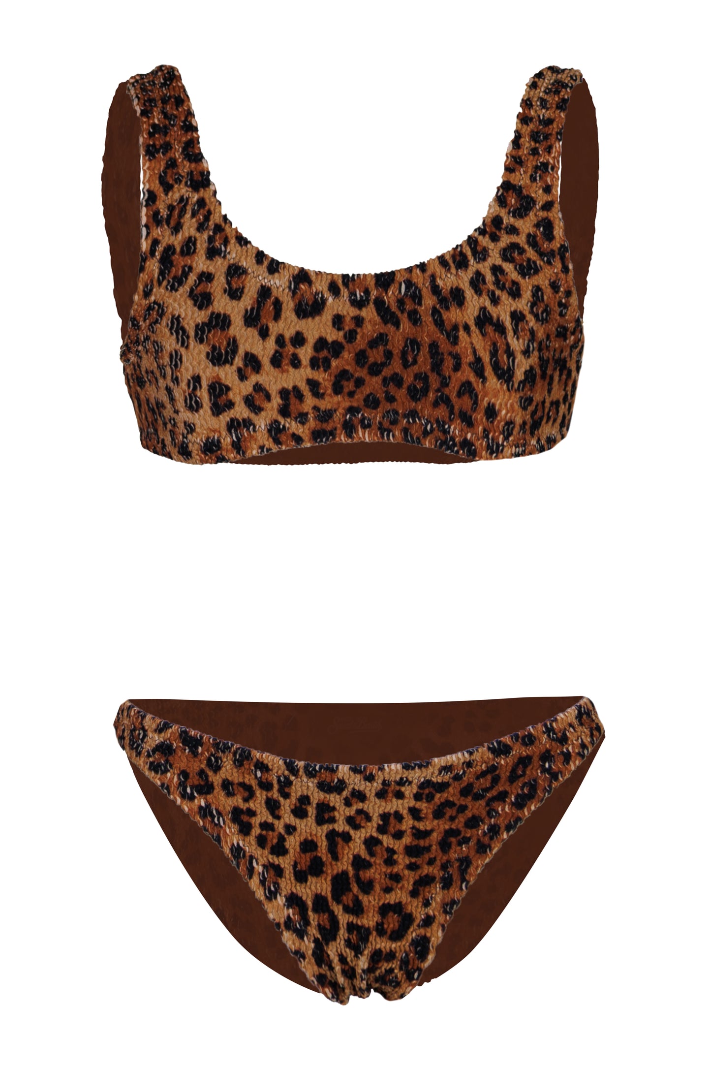 Load image into Gallery viewer, Baker Animalier Print Crinkle Bikini
