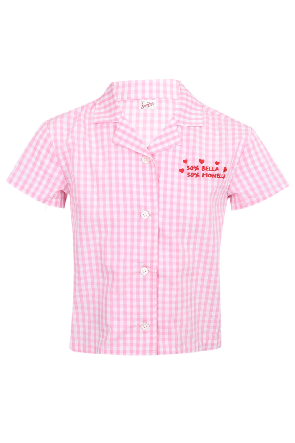Load image into Gallery viewer, Everlee Popeline Vichy Shirt and Boxy Shorts Set

