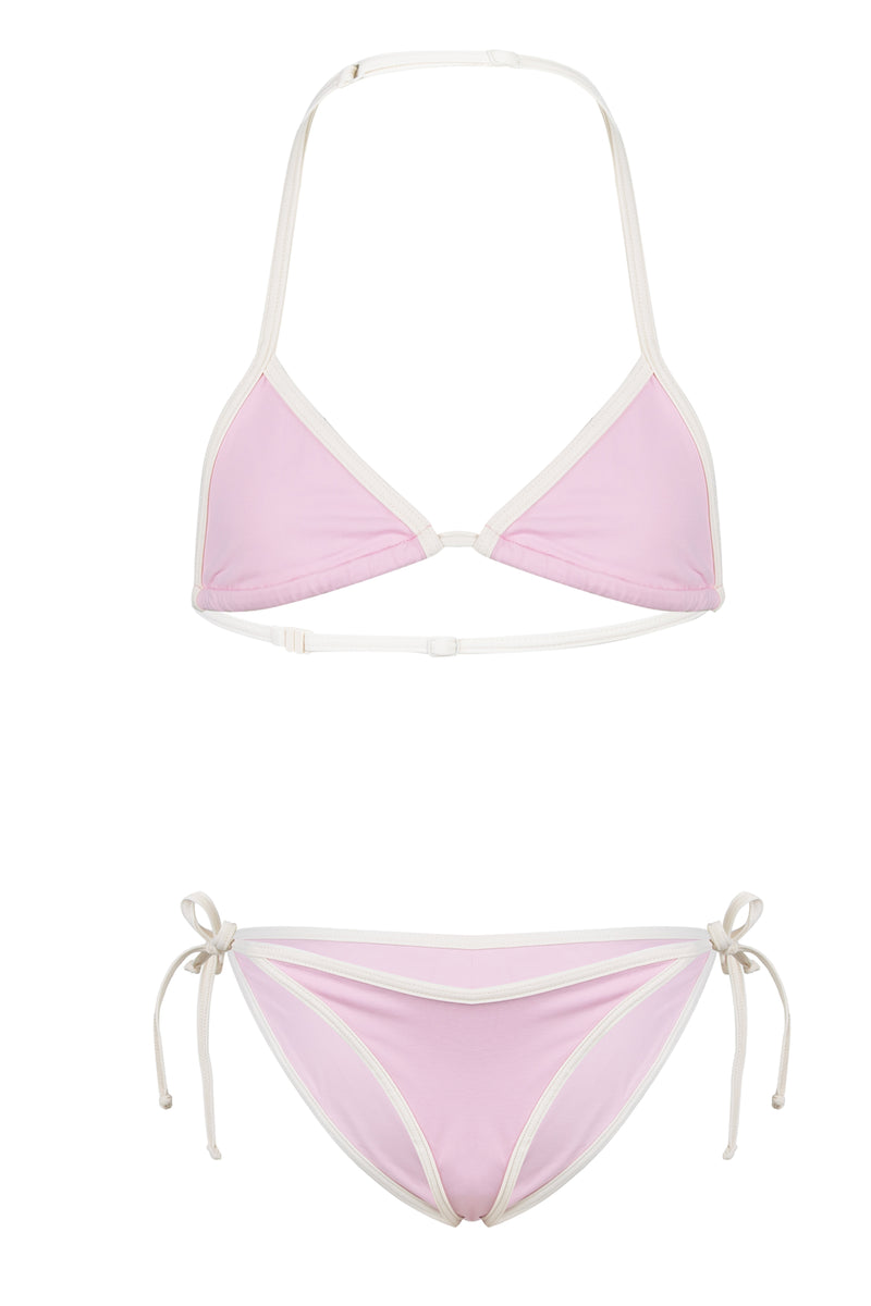 Holly String Classic Triangle I Love Crab Bikini