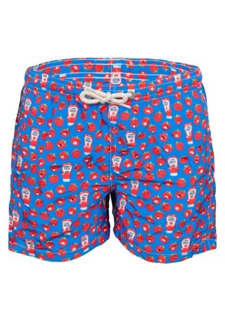 Jean Lighting Gnam Ketchup Blue/Red Swimshorts