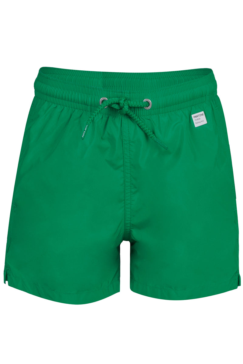 Jean Lighting Pantone Swim Shorts Solid Green