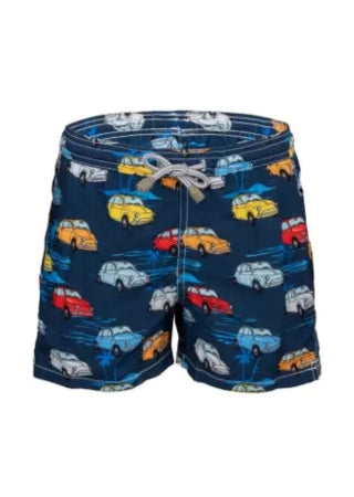 Jean Voiaga Cars Boy Swimshorts Navy Blue