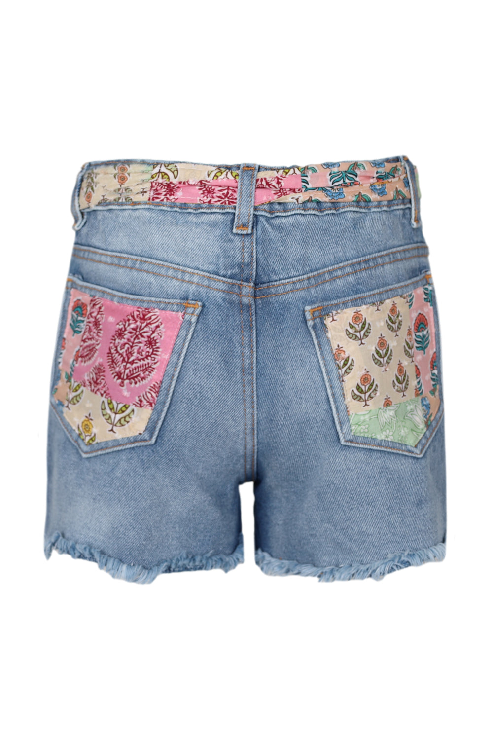 Load image into Gallery viewer, Kiko Denim Jondal Patch Girls Shorts
