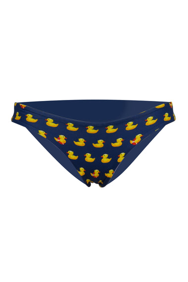 Madame Swim Briefs With Bow And Ducky Print