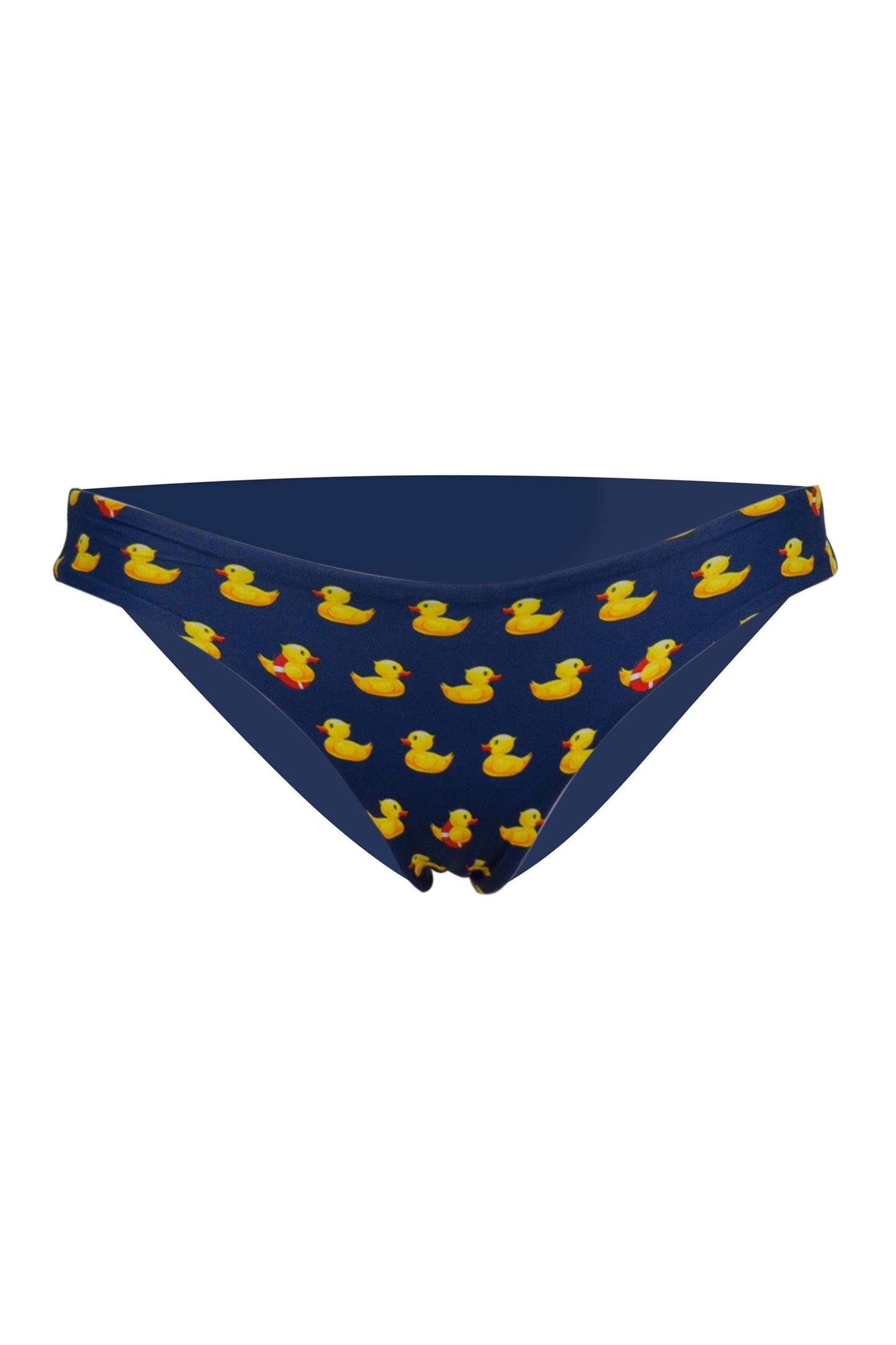 Load image into Gallery viewer, Madame Swim Briefs With Bow And Ducky Print

