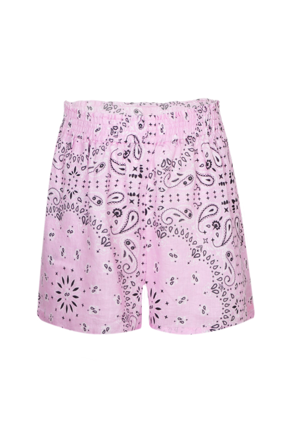 Load image into Gallery viewer, Meave Jr Linen Bandana Round Girl Pullup Short
