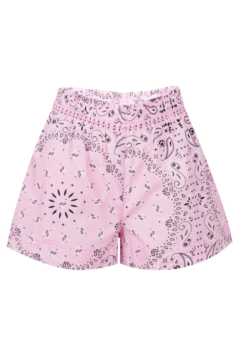 Meave Jr Girl Pullup Shorts Cotton Bandanna