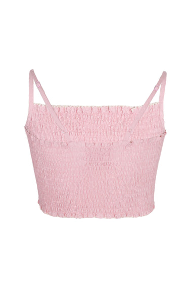 Popeline Pink Top and Short Set