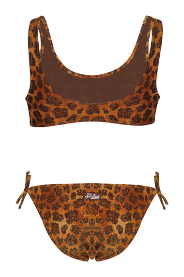 Taffy Bralette Bikini Leopard Print