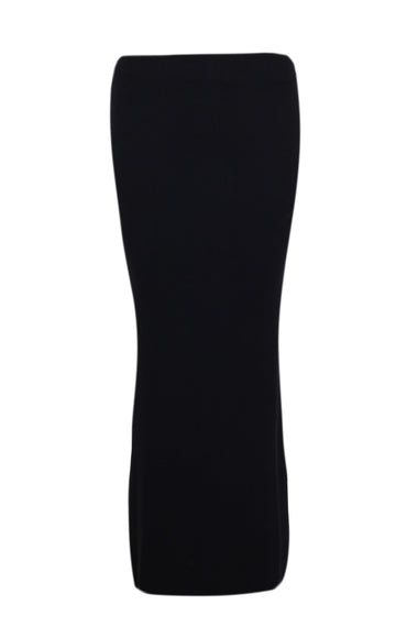 Lane Skirt in Rib Black