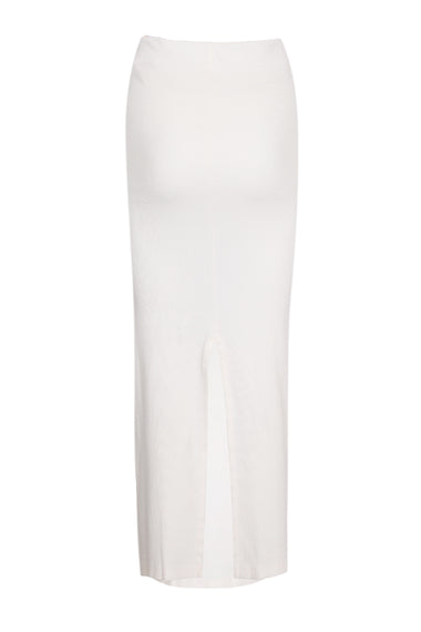 Lane Skirt in Rib Cream